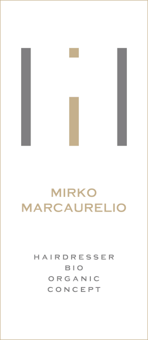 Insegna Mirko Marcaurelio Hairdresser Bio Organic Concept
